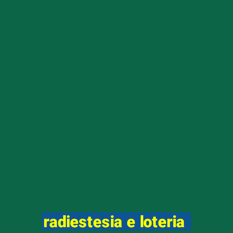 radiestesia e loteria